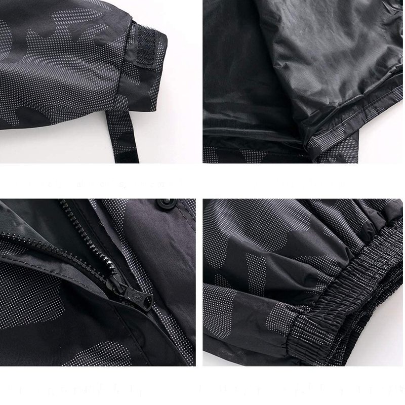 Impermeable Camuflado tipo Sudadera