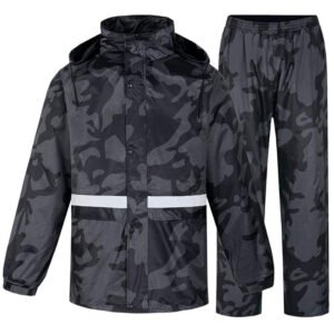 Impermeable Camuflado tipo Sudadera