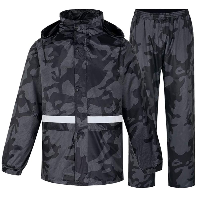 Impermeable Camuflado tipo Sudadera