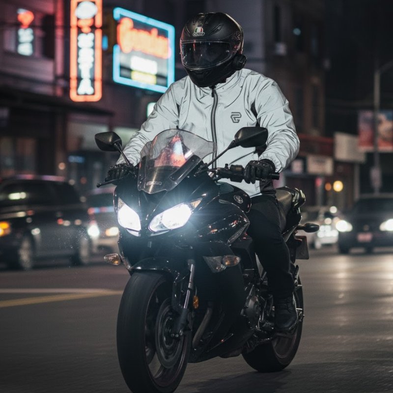 Chaqueta Cortaviento 80% Reflectiva GP