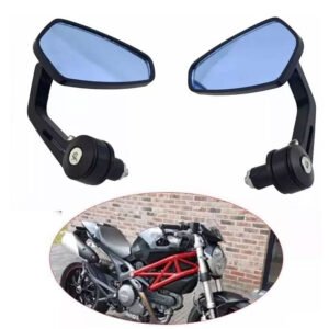 Espejo Pesa Tipo Cafe Racer