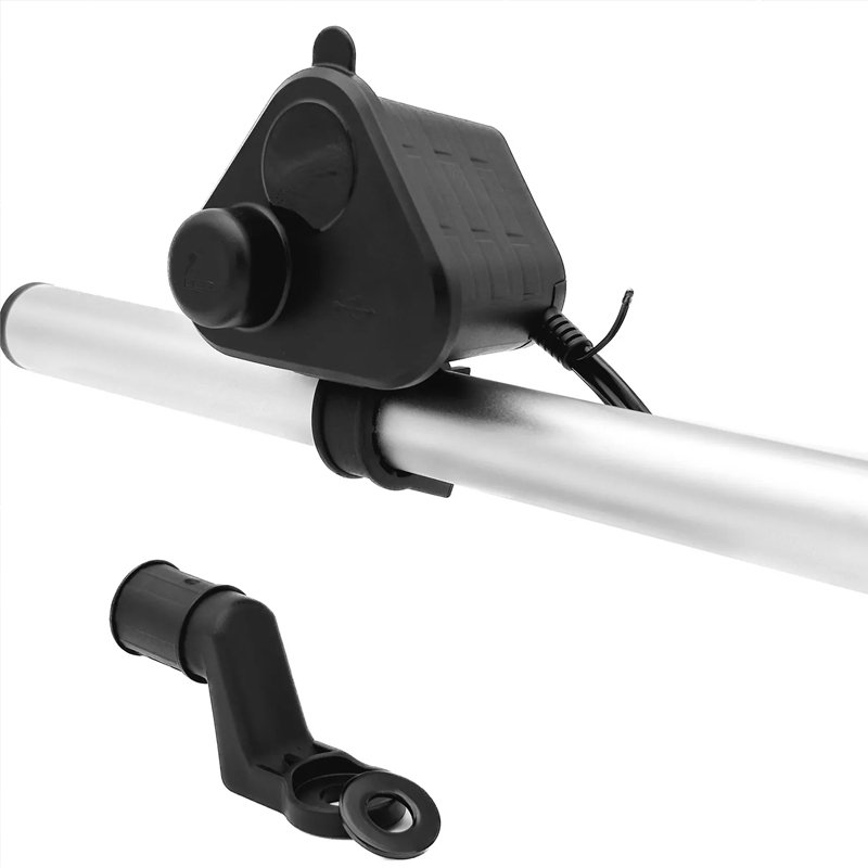 Cargador USB Carga Rapida 66 W Tipo C Voltimetro Cigarrera