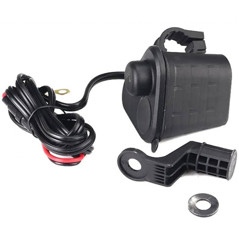 Cargador USB Carga Rapida 66 W Tipo C Voltimetro Cigarrera