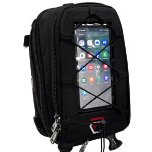 Maleta Moto Tank Bag Porta Celular Expandible V 2.0