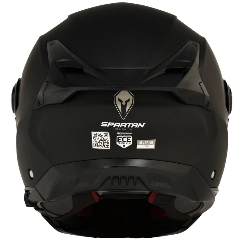 Casco Abatible Spartan GhostFighter Sv Solid A1