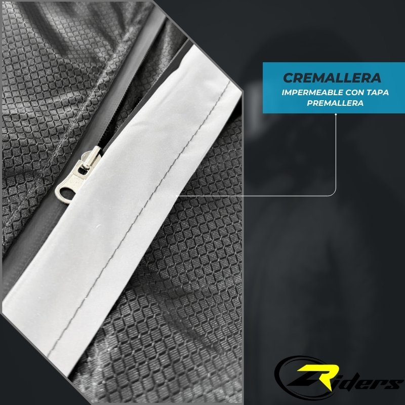 Chaqueta Impermeable 100% Reflectiva Doble Faz Gp Rain Pro