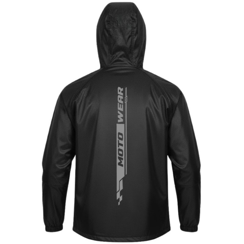 Chaqueta Impermeable 100% Reflectiva Doble Faz Gp Rain Pro