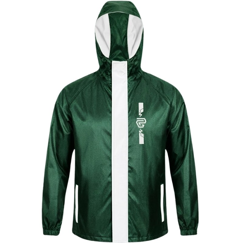 Chaqueta Impermeable 100% Reflectiva Doble Faz Gp Rain Pro