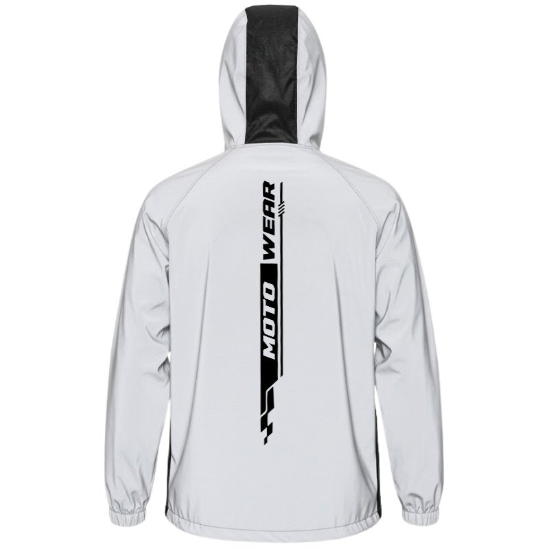 Chaqueta Impermeable 100% Reflectiva Doble Faz Gp Rain Pro