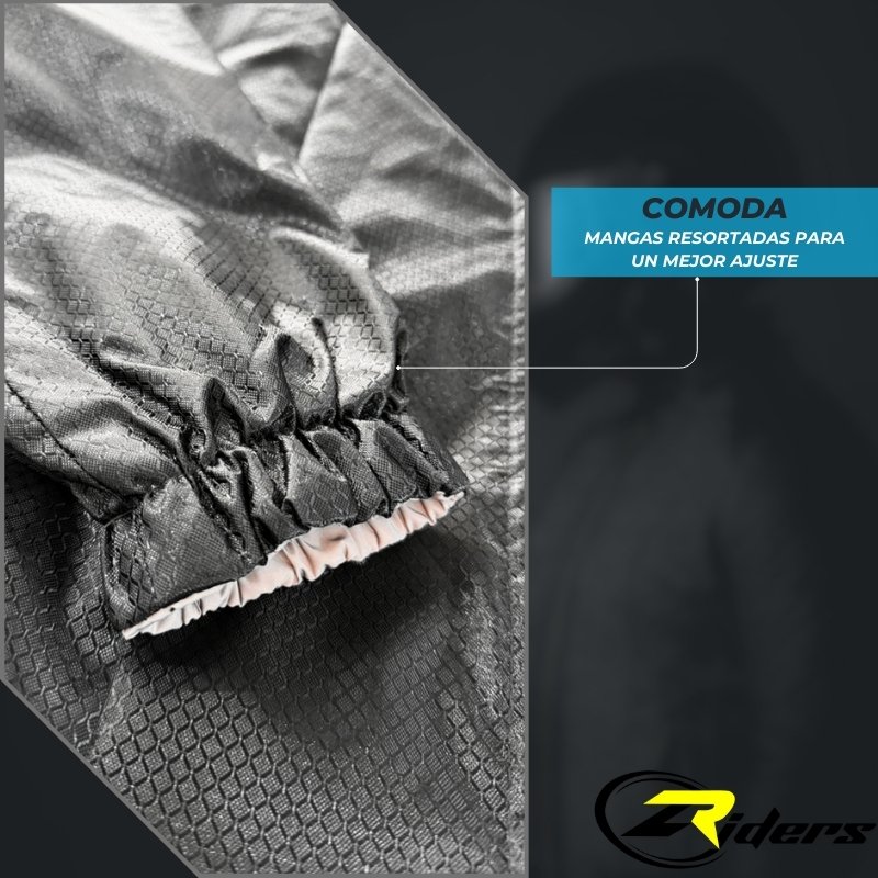 Chaqueta Impermeable 100% Reflectiva Doble Faz Gp Rain Pro