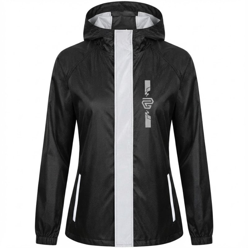 Chaqueta Impermeable 100% Reflectiva Doble Faz Gp Rain Pro