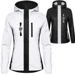 Chaqueta Impermeable 100% Reflectiva Doble Faz Gp Rain Pro