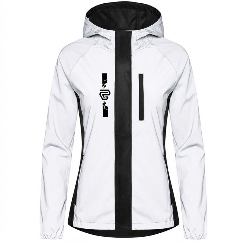 Chaqueta Impermeable 100% Reflectiva Doble Faz Gp Rain Pro