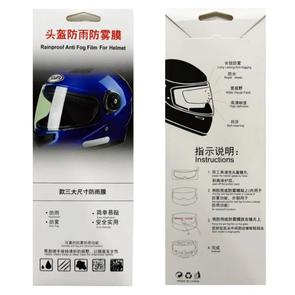 Pinlock Visor Universal Antilluvia Eco