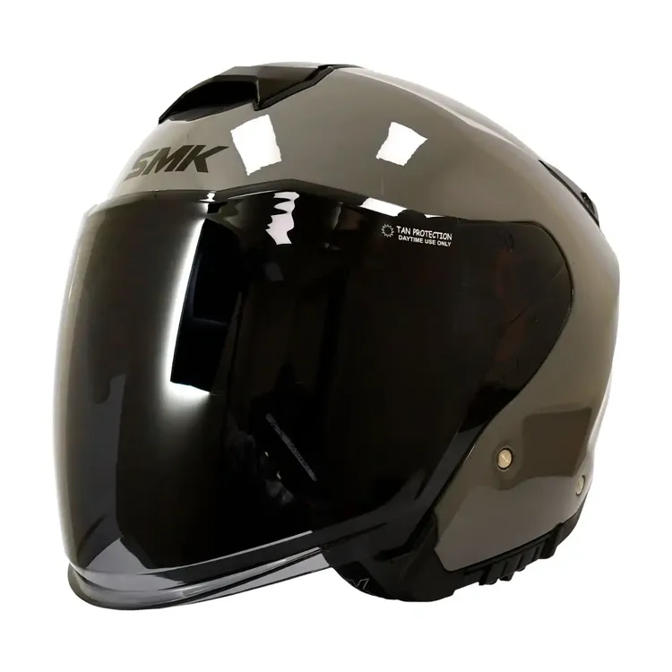 Casco Smk Open Face GTJ-S01 Gl100 Grey