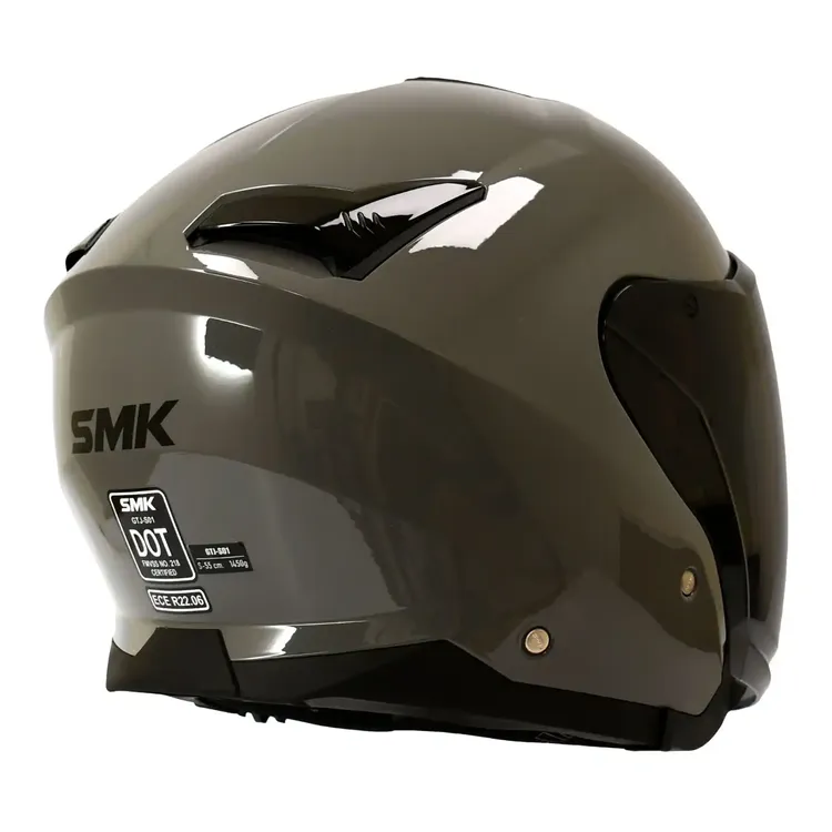 Casco Smk Open Face GTJ-S01 Gl100 Grey