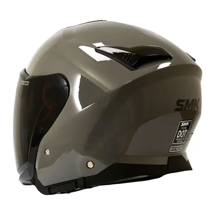 Casco Smk Open Face GTJ-S01 Gl100 Grey