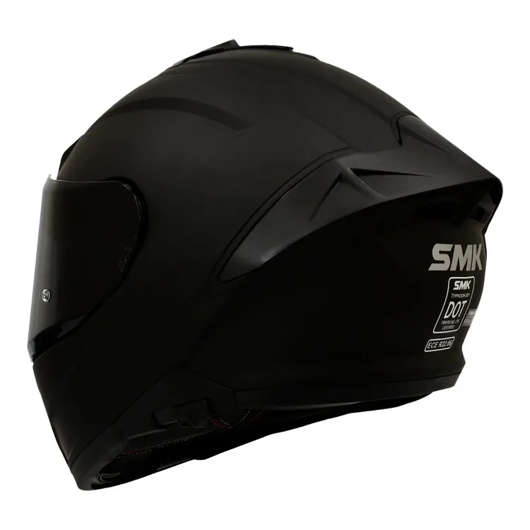 Casco Smk Typhoon Solid Black