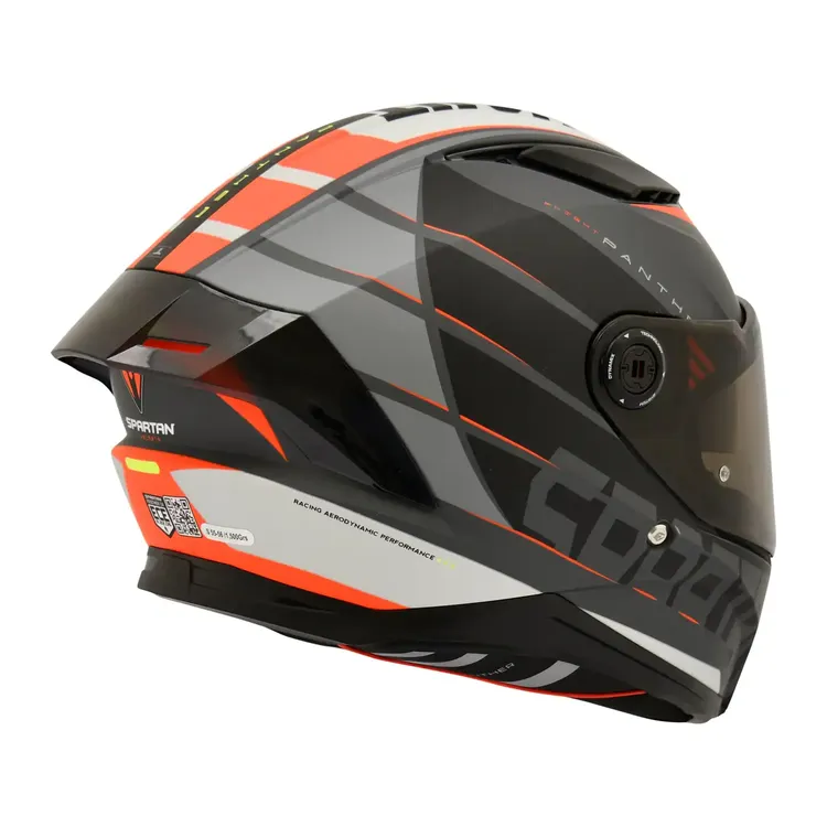 Casco Spartan Panther Sv Flight C5 Red