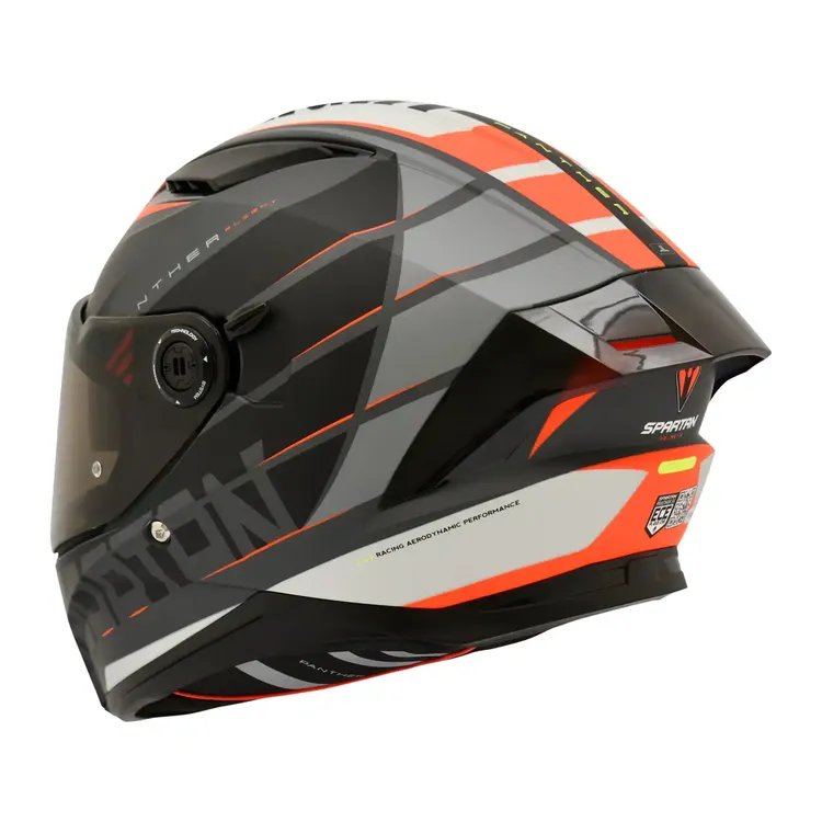 Casco Spartan Panther Sv Flight C5 Red