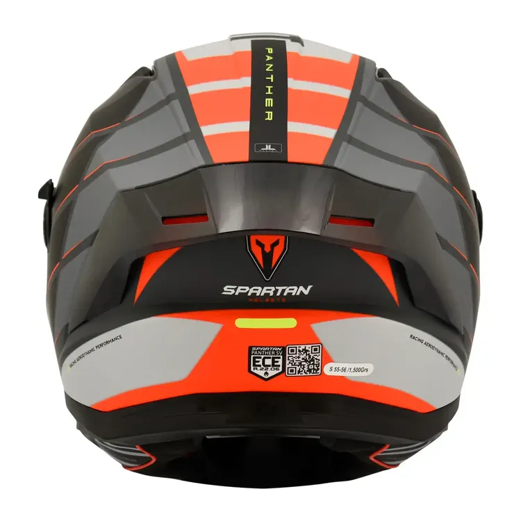 Casco Spartan Panther Sv Flight C5 Red