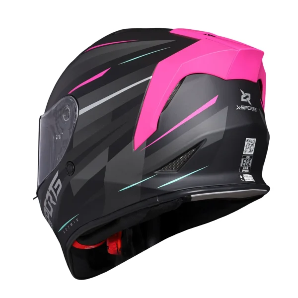 Casco X-Sports V151 Kozmik Pink