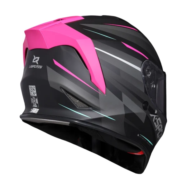 Casco X-Sports V151 Kozmik Pink