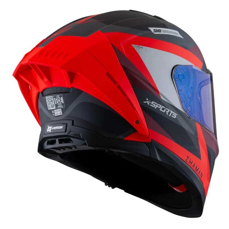 Casco X-Sports 162 Zhaman Red