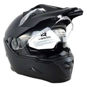 Casco X-sports 913 Adv Solid Black Doble Visor