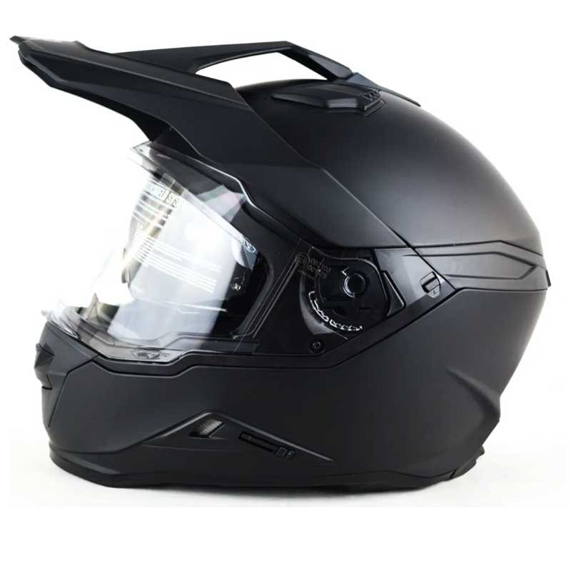 Casco X-sports 913 Adv Solid Black Doble Visor