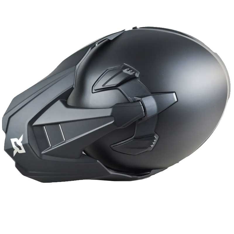 Casco X-sports 913 Adv Solid Black Doble Visor