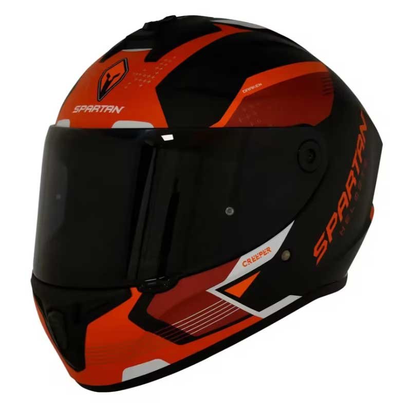 Casco Spartan Draken Creeper Red