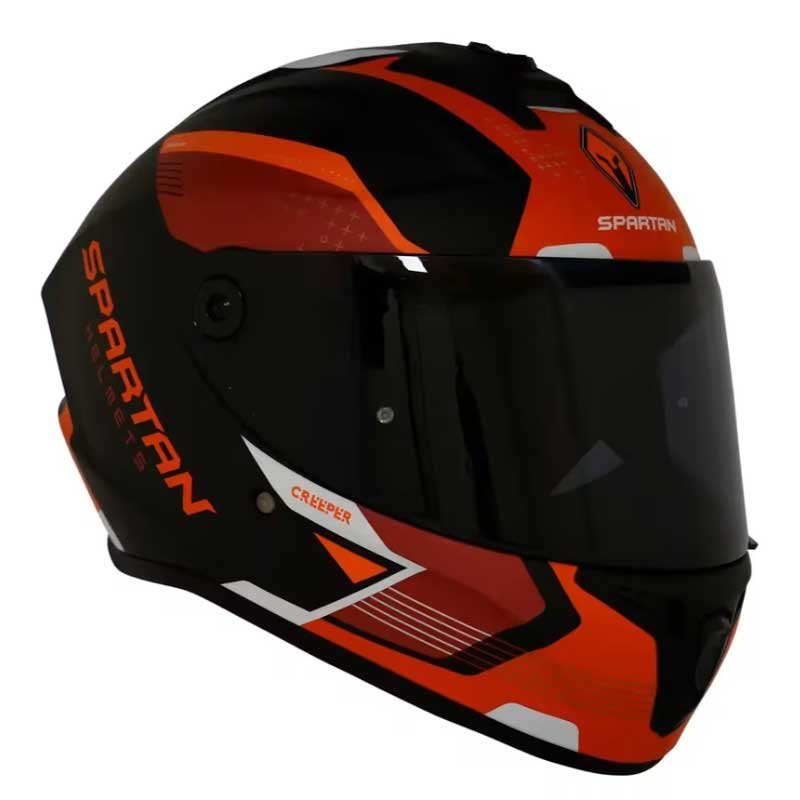 Casco Spartan Draken Creeper Red