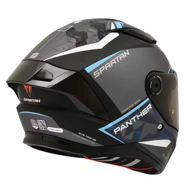 Casco Spartan Panther Sv Raptor B7