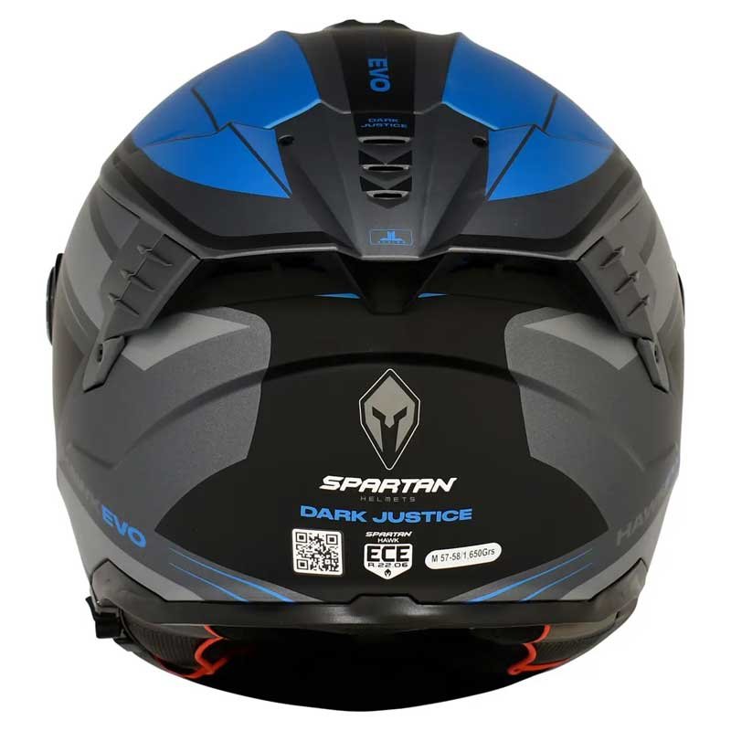 Casco Spartan Hawk Sv Dark C7