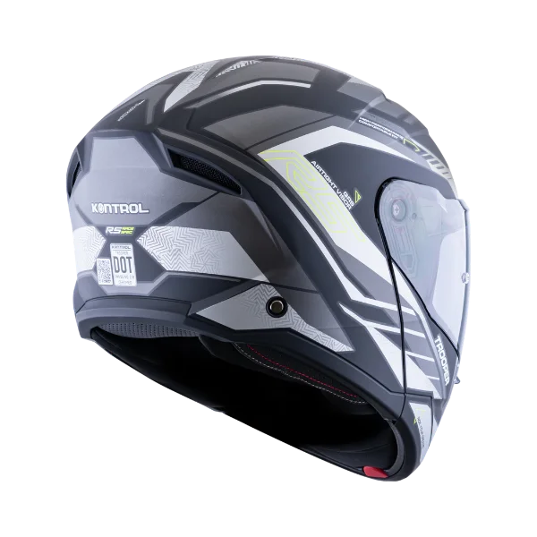 Casco Abatible Kontrol Trooper Sv Rs Grey
