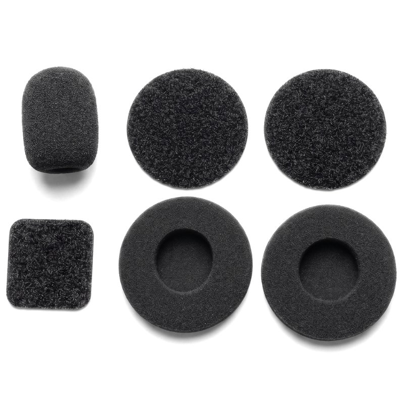 Kit Repuesto Espumas y Adhesivos para Intercomunicador de Casco