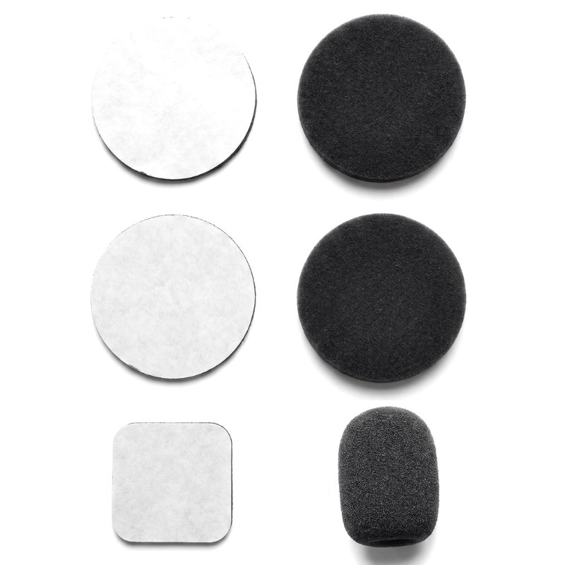 Kit Repuesto Espumas y Adhesivos para Intercomunicador de Casco