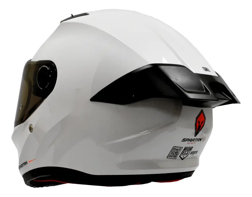 Casco Spartan Fenix Solid White