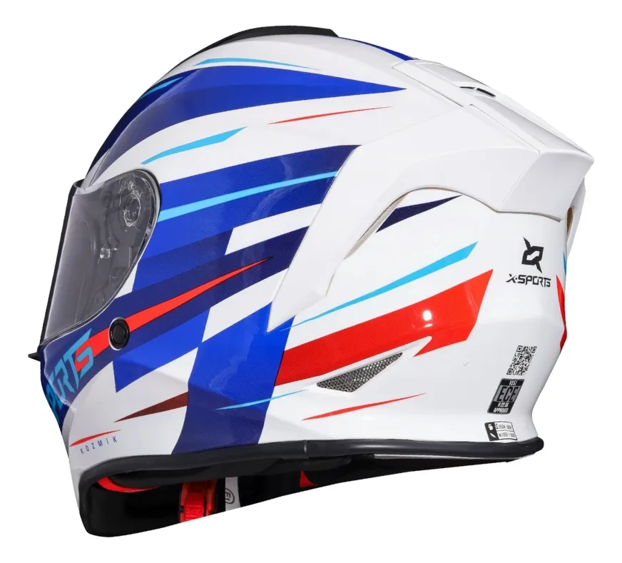 Casco X-Sports V151 Kozmik Blue