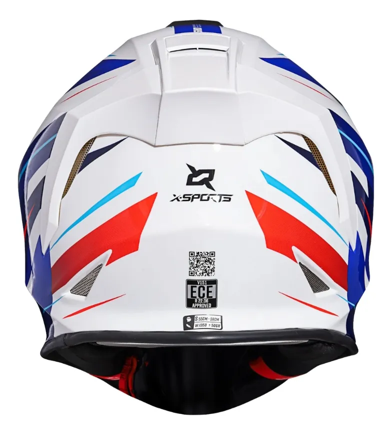 Casco X-Sports V151 Kozmik Blue